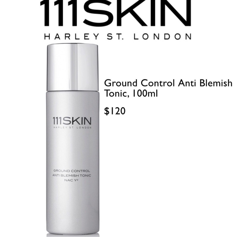 111SKIN Ground Control Anti Blemish Tonic NEW